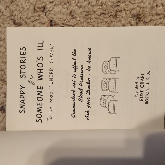 Lot of 5 Vintage Rust Craft Get Well Design Booklets 30's & 40's - Picture 15 of 16